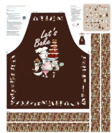 Apron Panel - Let's Bake Digital